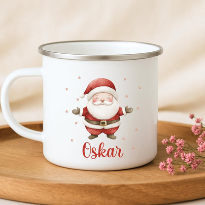 Personalisierte Kindertasse zu Weihnachten als Kindergeschenk
