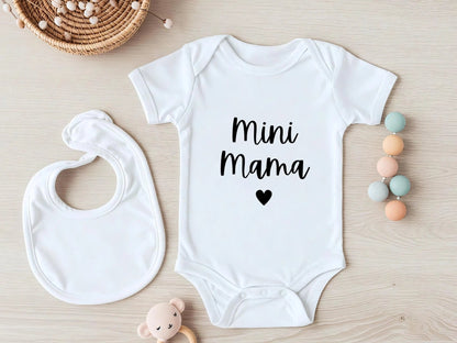 Mama T-Shirt Familie Outfit Partnerlook Geschenke Mama Mini Shirt Geschenk Tochter Sohn Muttertagsgeschenk Geschenke für Mütter Muttertag - Mamas & Minis