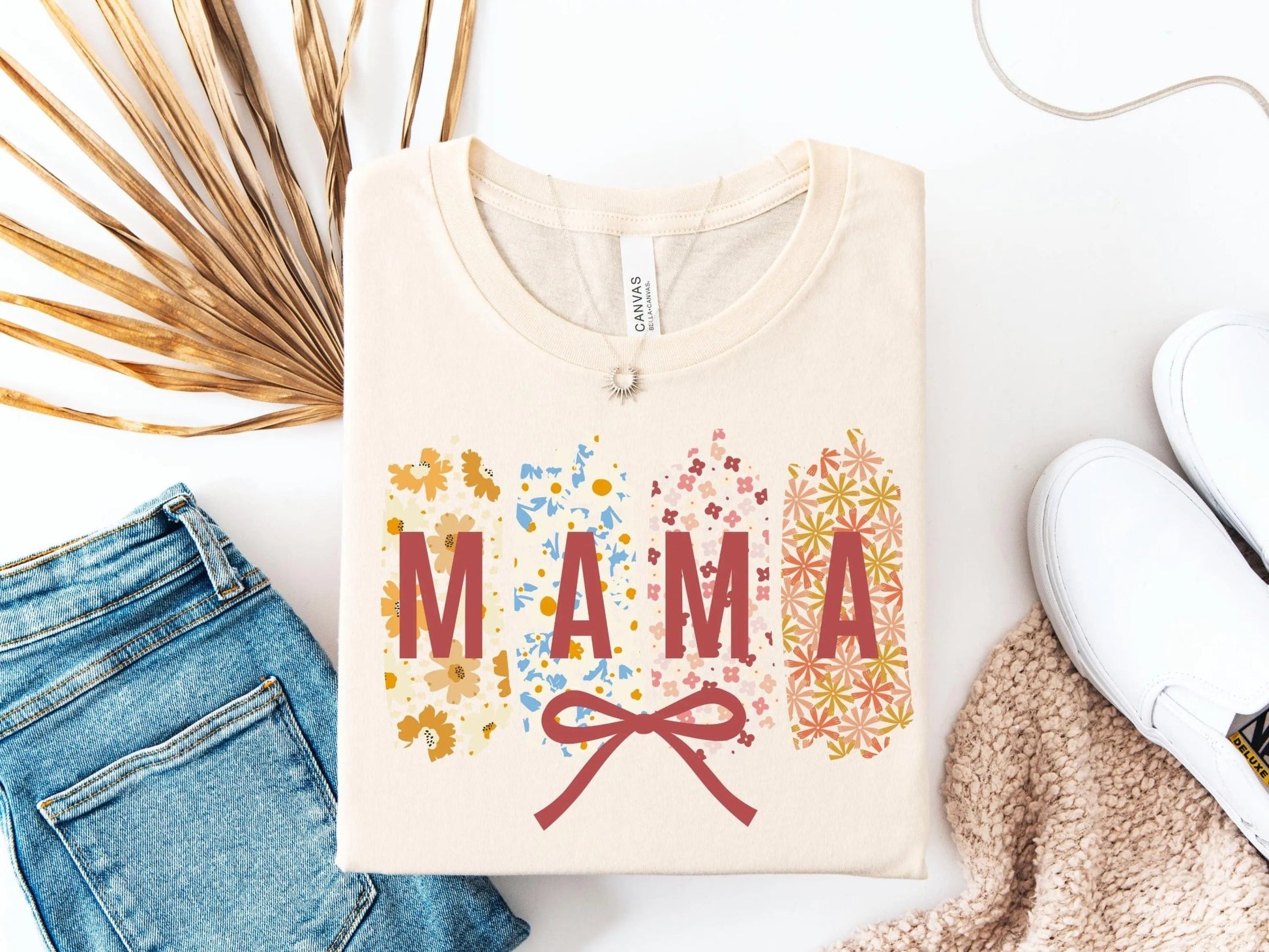 Mama - T-shirt Geschenke für Mamas Muttertagsgeschenk Damen - Shirt Geschenkidee für sie - Mamas & Minis