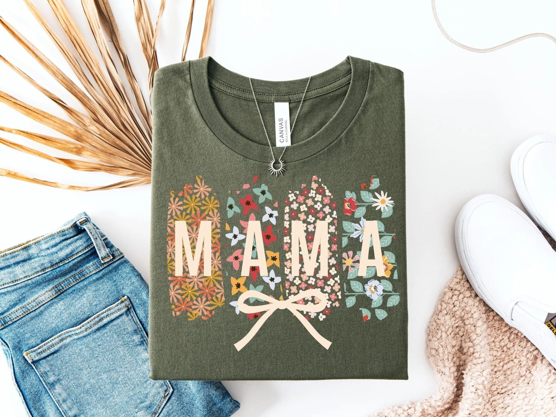 Mama - T-shirt Geschenke für Mamas Muttertagsgeschenk Damen - Shirt Geschenkidee für sie - Mamas & Minis
