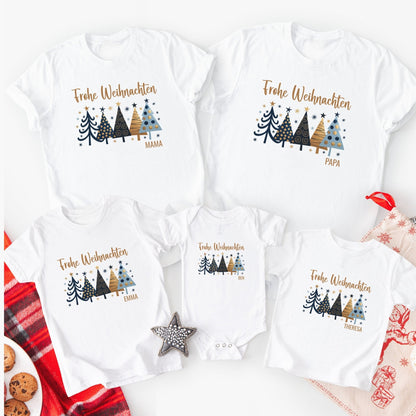 Matching Weihnachtspullover für die Familie Personalisiert - Mamas & Minis