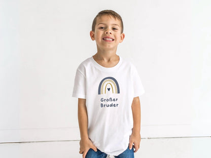 Partnerlook Geschenke Geschwister Babybody Geburtsgeschenke kurzarm - body kleiner Bruder Babygeschenk Baby Kind geschenk - geburt Bio Baumwolle - Mamas & Minis