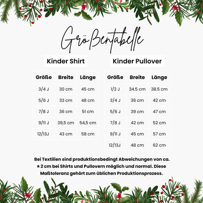 Partnerlook-Pullover für Weihnachten mit Namen - Mamas & Minis