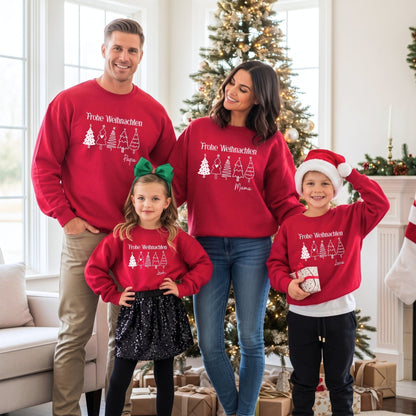 Partnerlook Pullover zu Weihnachten für die Familie - Mamas & Minis