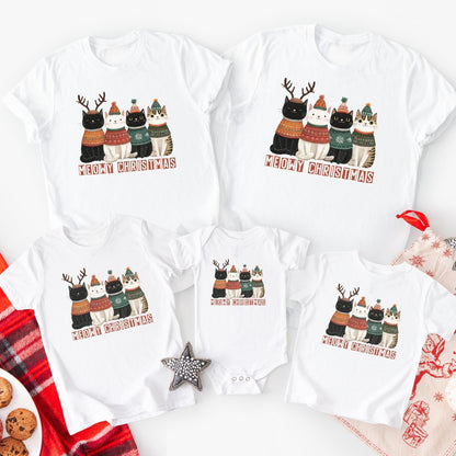 Weihnachtspullover mit Katzen Motiv, Weihnachtsgeschenk für Katzenliebhaber - Mamas & Minis