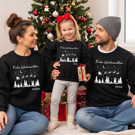 Passende Weihnachtspullover für die ganze Familie - Mamas & Minis