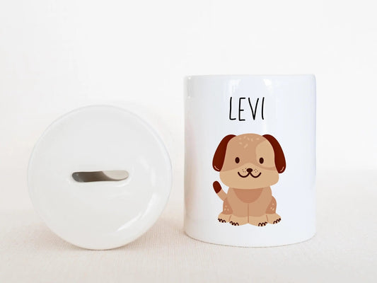 Personalisierte Spardose für Kinder mit Name, Kingergeschenk, Geschenke zu Ostern, Geschenk Kindergeburtstag, Geschenk Einschulung - Mamas & Minis