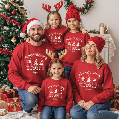 Personalisierte Weihnachtspullover für die ganze Familie - Mamas & Minis