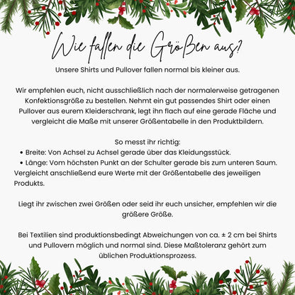 Personalisierte Weihnachtspullover und Shirts - Mamas & Minis