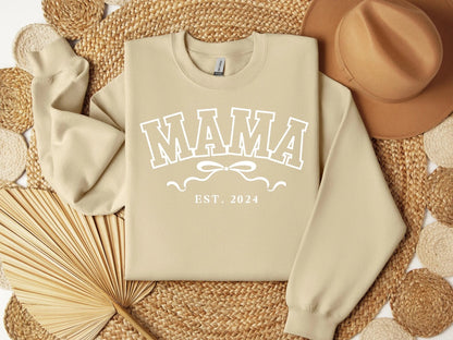 Personalisierter Pullover Muttertagsgeschenk personalisierte Geschenke für Mütter Muttertag Geschenkidee Mama Sweatshirt Personalisiert - Mamas & Minis