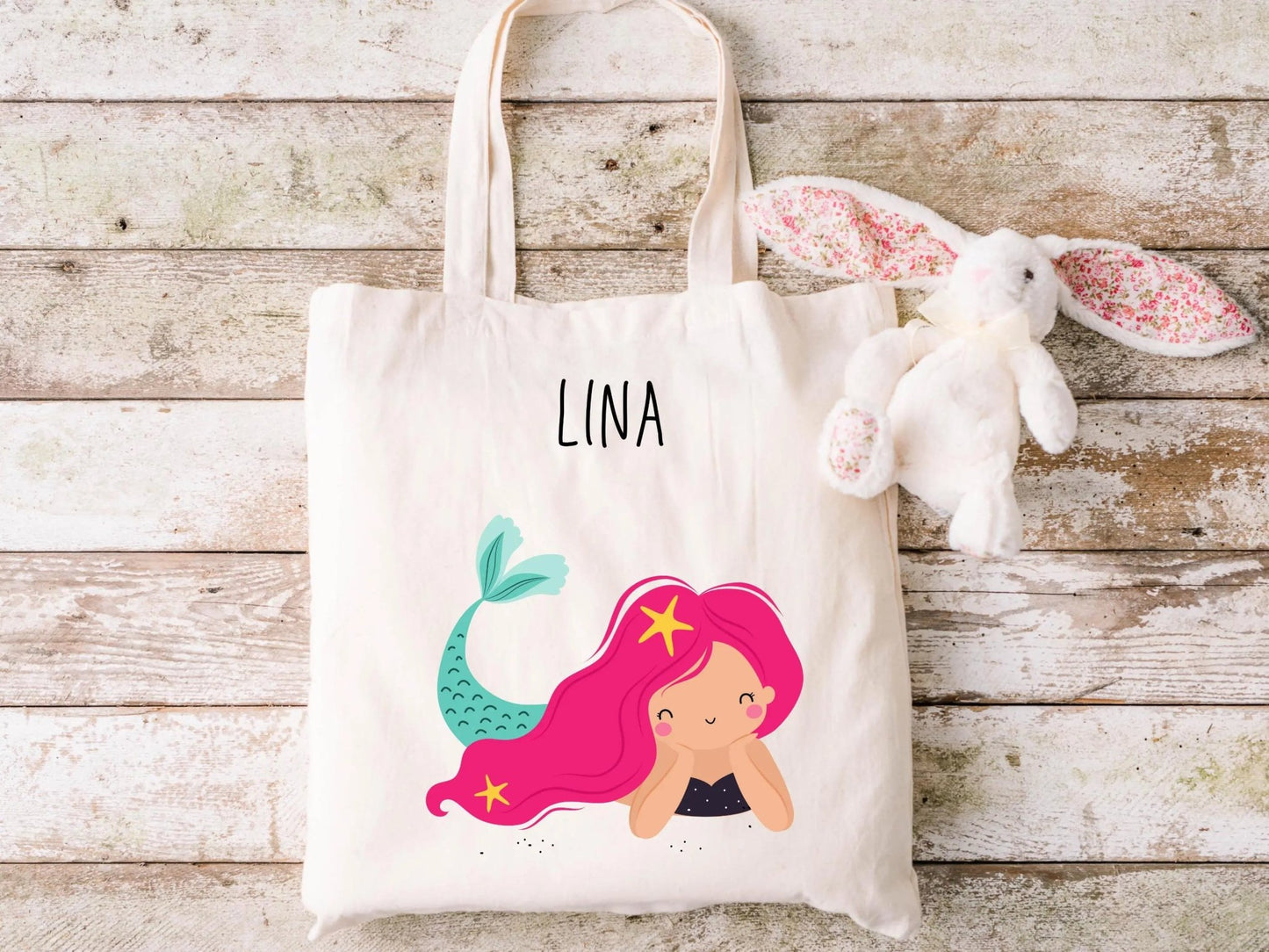 Personalisierter Stoffbeutel, Kindergartenbeutel, Geschenk Ostern, Geschenk Kinder, Stoffbeutel Kinder, Beutel mit Name, Kindertasche - Mamas & Minis
