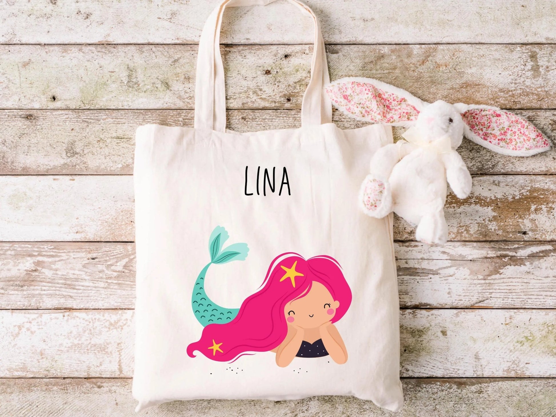 Personalisierter Stoffbeutel, Kindergartenbeutel, Geschenk Ostern, Geschenk Kinder, Stoffbeutel Kinder, Beutel mit Name, Kindertasche - Mamas & Minis
