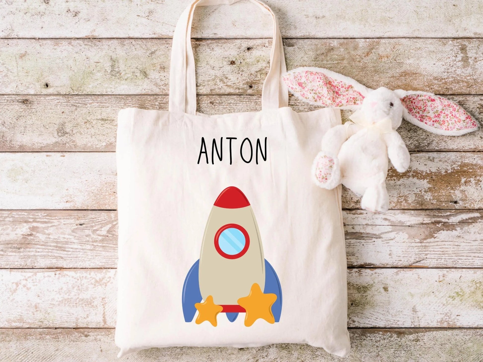 Personalisierter Stoffbeutel, Kindergartenbeutel, Geschenk Ostern, Geschenk Kinder, Stoffbeutel Kinder, Beutel mit Name, Kindertasche - Mamas & Minis