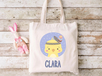 Personalisierter Stoffbeutel, Kindergartenbeutel, Geschenk Ostern, Geschenk Kinder, Stoffbeutel Kinder, Beutel mit Name, Kindertasche - Mamas & Minis