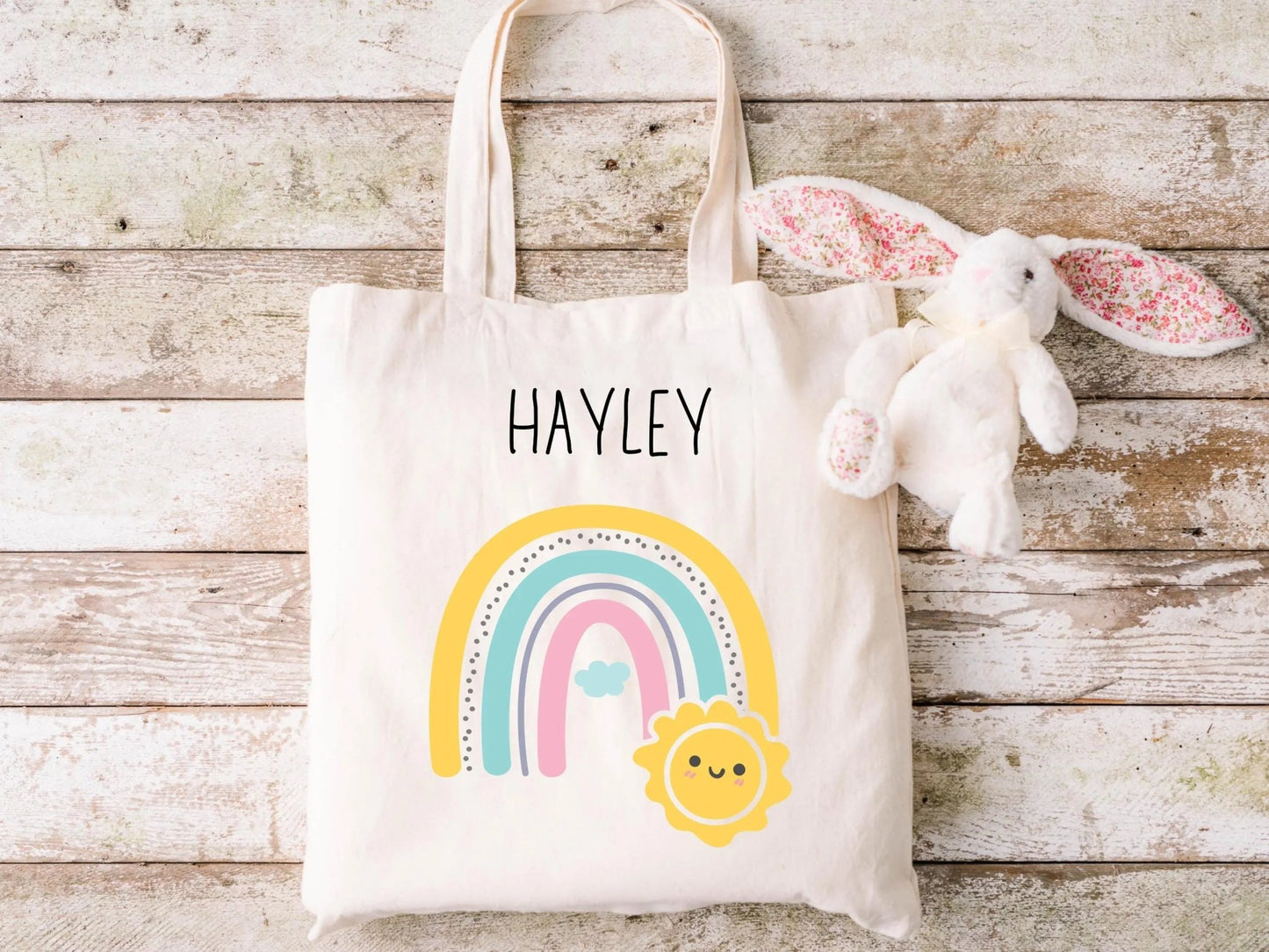 Personalisierter Stoffbeutel, Kindergartenbeutel, Geschenk Ostern, Geschenk Kinder, Stoffbeutel Kinder, Beutel mit Name, Kindertasche - Mamas & Minis