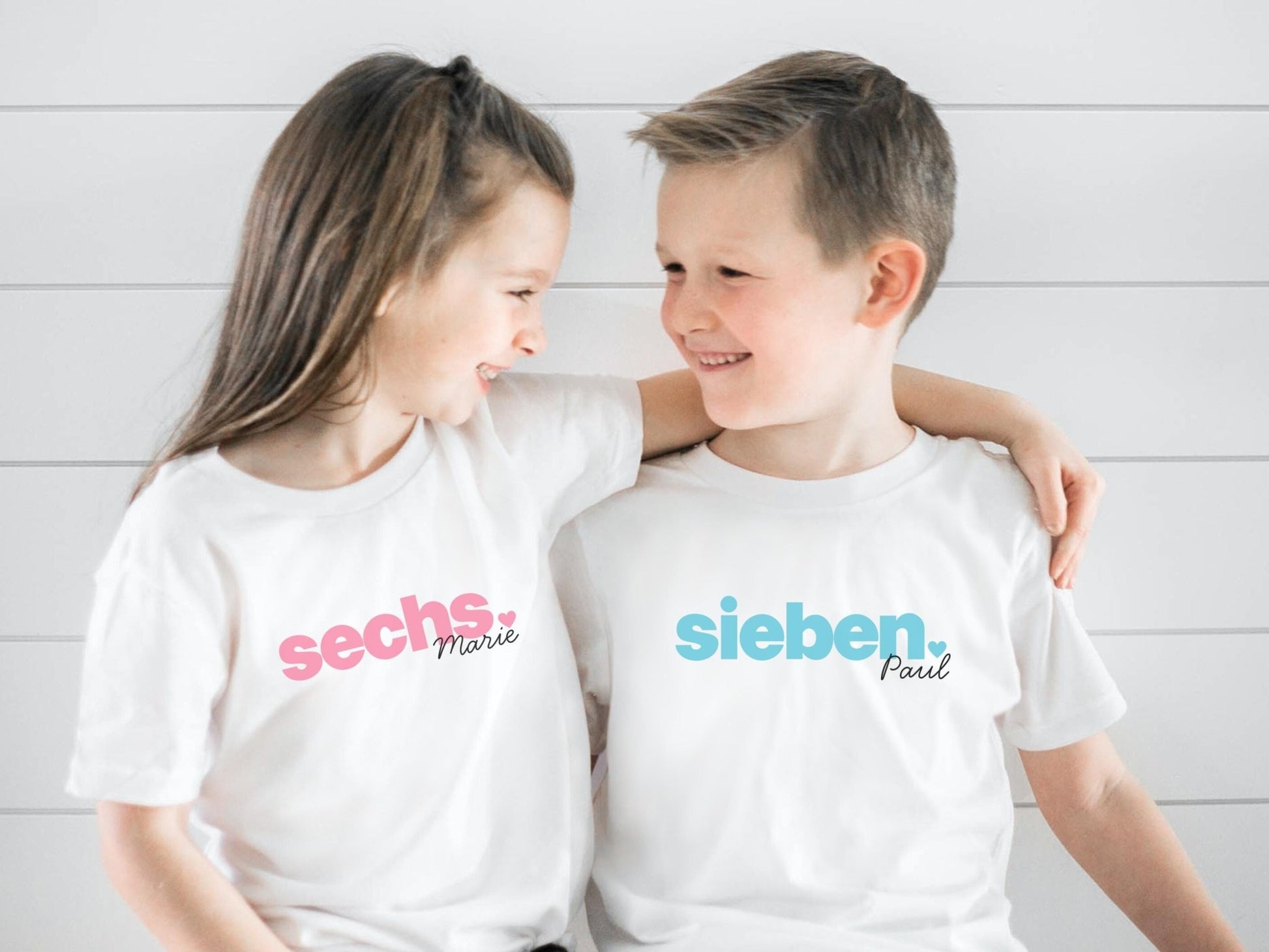 Personalisiertes Geburtstagskind Shirt Kinder Geburtstagsshirt Geschenkidee zum Kindergeburtstag Individuelles T Shirt für Kinder Geschenke
