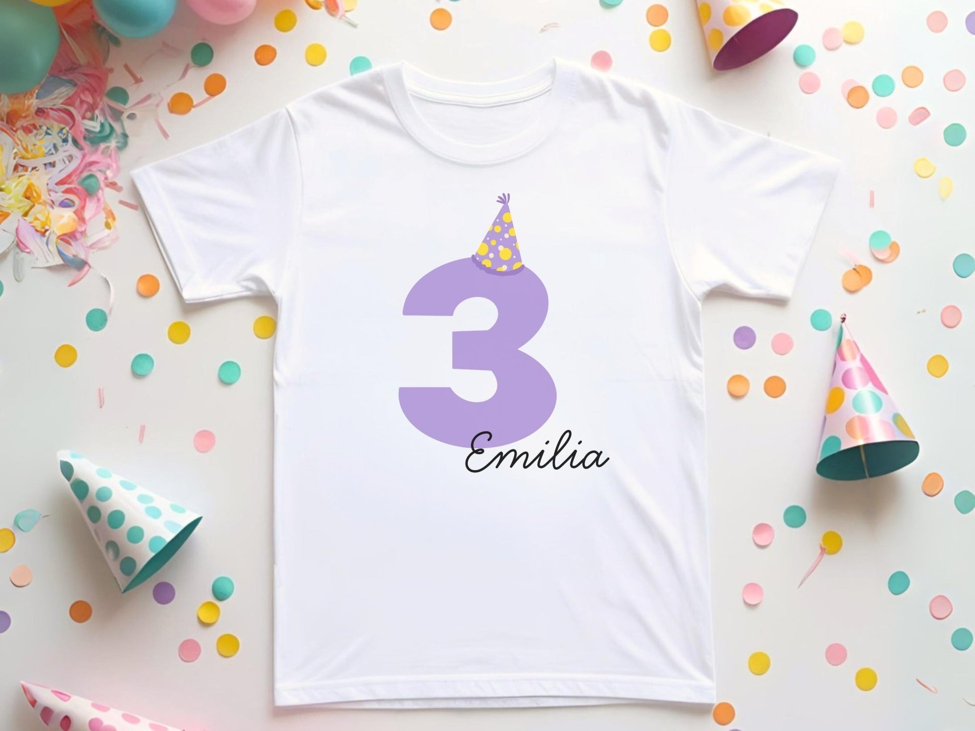 Personalisiertes Geburtstagskind Shirt Kinder Geburtstagsshirt Geschenkidee zum Kindergeburtstag Individuelles T Shirt für Kinder Geschenke