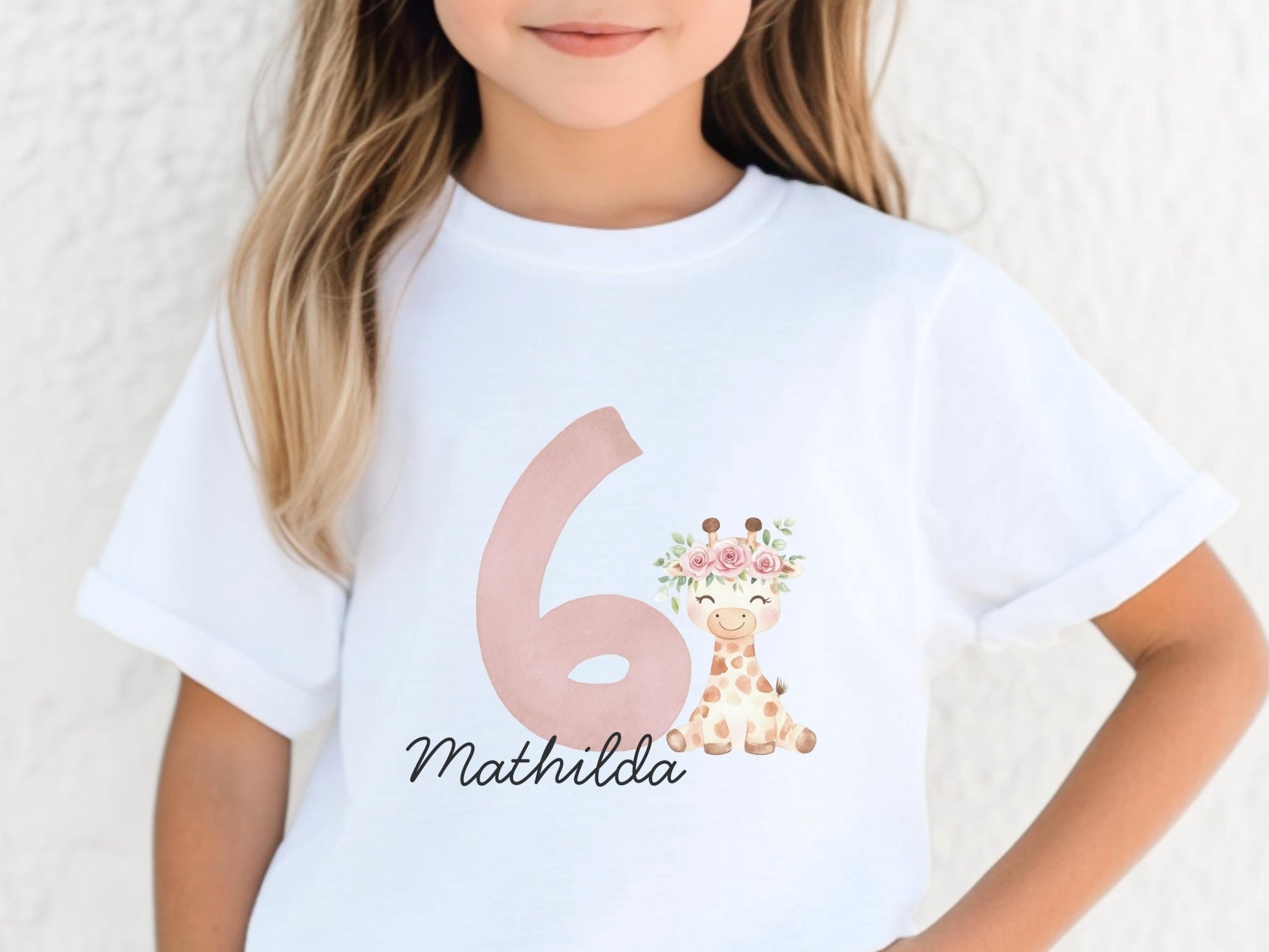 Personalisiertes Geburtstagskind Shirt Kinder Geburtstagsshirt Geschenkidee zum Kindergeburtstag Individuelles T Shirt für Kinder Geschenke