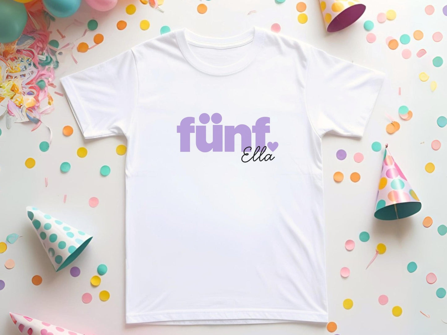 Personalisiertes Geburtstagskind Shirt Kinder Geburtstagsshirt Geschenkidee zum Kindergeburtstag Individuelles T Shirt für Kinder Geschenke