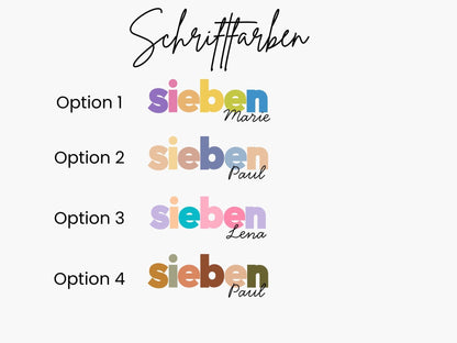 Personalisiertes Geburtstagskind Shirt Kinder Geburtstagsshirt Geschenkidee zum Kindergeburtstag Individuelles T Shirt für Kinder Geschenke