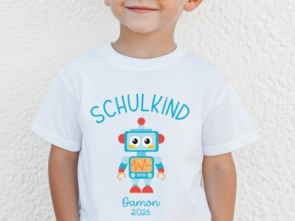 Schulanfang 2026: Personalisiertes T-Shirt für dein Schulkind mit tollen Motiven