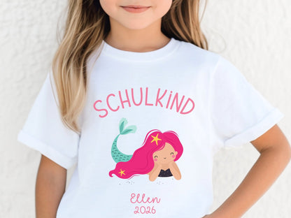 Schulanfang 2026: Personalisiertes T-Shirt für dein Schulkind mit tollen Motiven