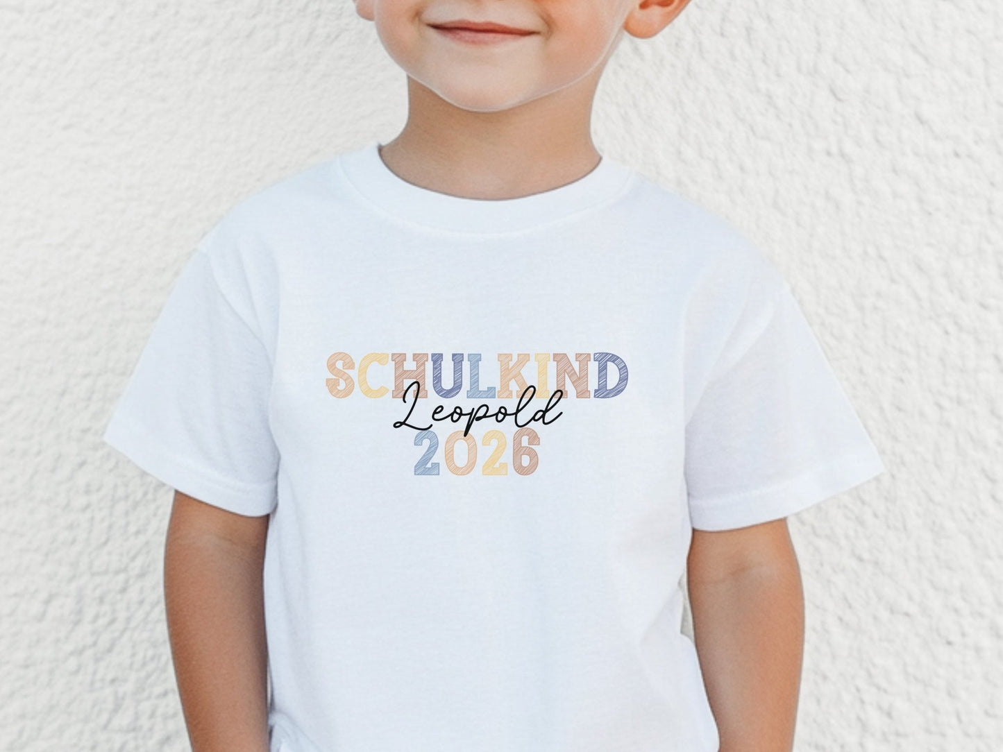 Schulkinder Geschenk, T-Shirt Schulkind Personalisiert