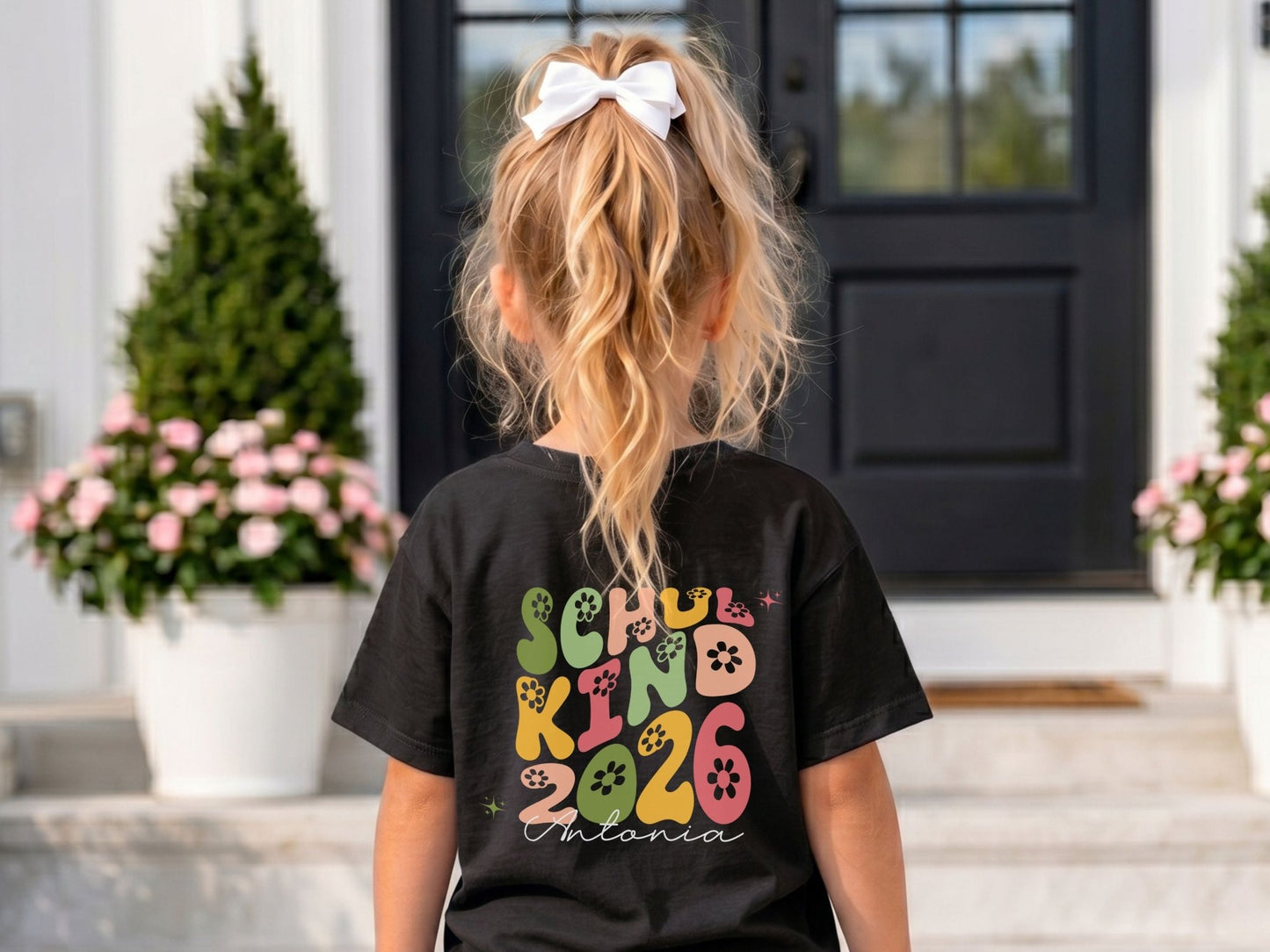 Schulkind 2026 T-Shirt Personalisiert – Geschenk zur Einschulung