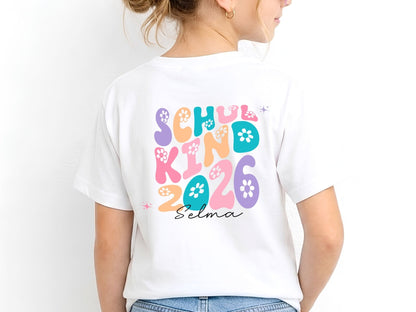 Schulkind 2026 T-Shirt Personalisiert – Geschenk zur Einschulung - Mamas & Minis