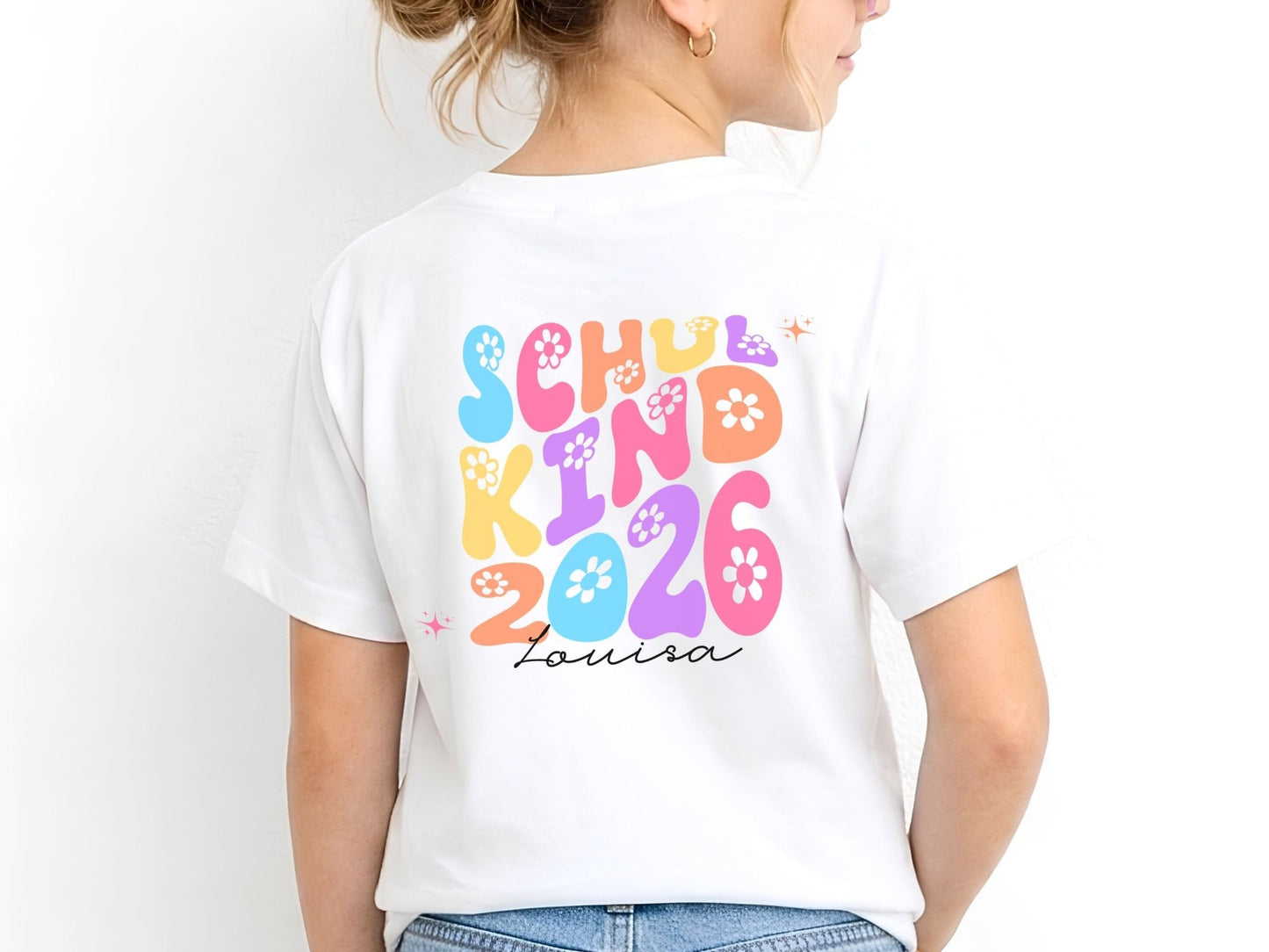 Schulkind 2026 T-Shirt Personalisiert – Geschenk zur Einschulung - Mamas & Minis