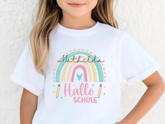Schulkind Shirt Personalisiert Einschulung Geschenke Schulanfang Kinder - Geschenk Vorschuler - Mamas & Minis