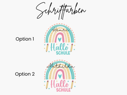 Schulkind Shirt Personalisiert Einschulung Geschenke Schulanfang Kinder - Geschenk Vorschuler - Mamas & Minis