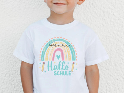 Schulkind Shirt Personalisiert Einschulung Geschenke Schulanfang Kinder - Geschenk Vorschuler - Mamas & Minis