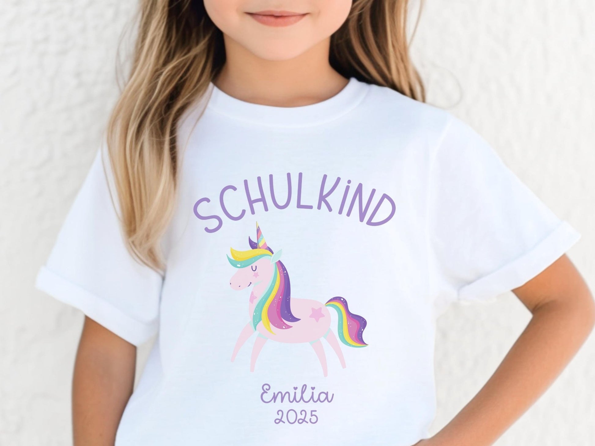 Schulkind Shirt Personalisiert Einschulung Geschenke Schulanfang T-shirt Schulkind 2025 Kinder - Geschenk Vorschuler Schulkinder Geschenk