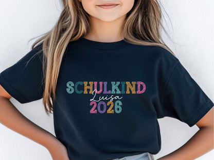 Schulkinder Geschenk | T-Shirt Schulkind Personalisiert - Mamas & Minis