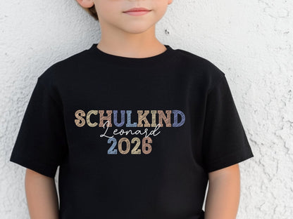Schulkinder Geschenk | T-Shirt Schulkind Personalisiert - Mamas & Minis