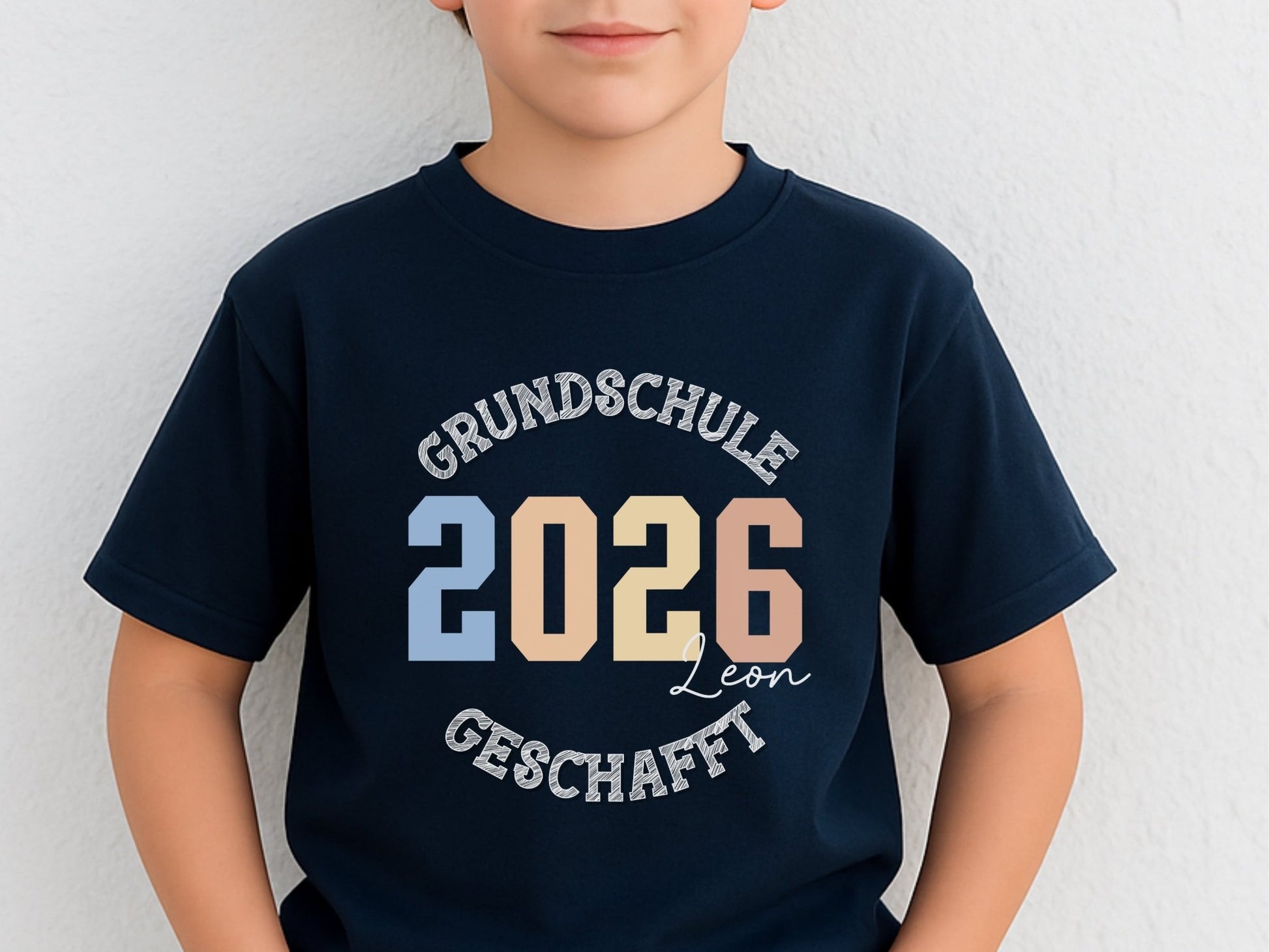T-Shirt Grundschulabschluss, Personalisiertes Abschiedsgeschenk, Grundschule Shirt