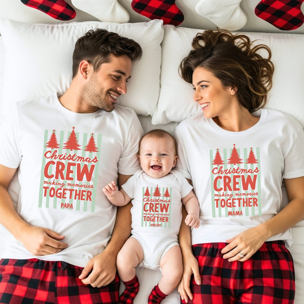 Weihnachtscrew Pullover im Partnerlook - Mamas & Minis