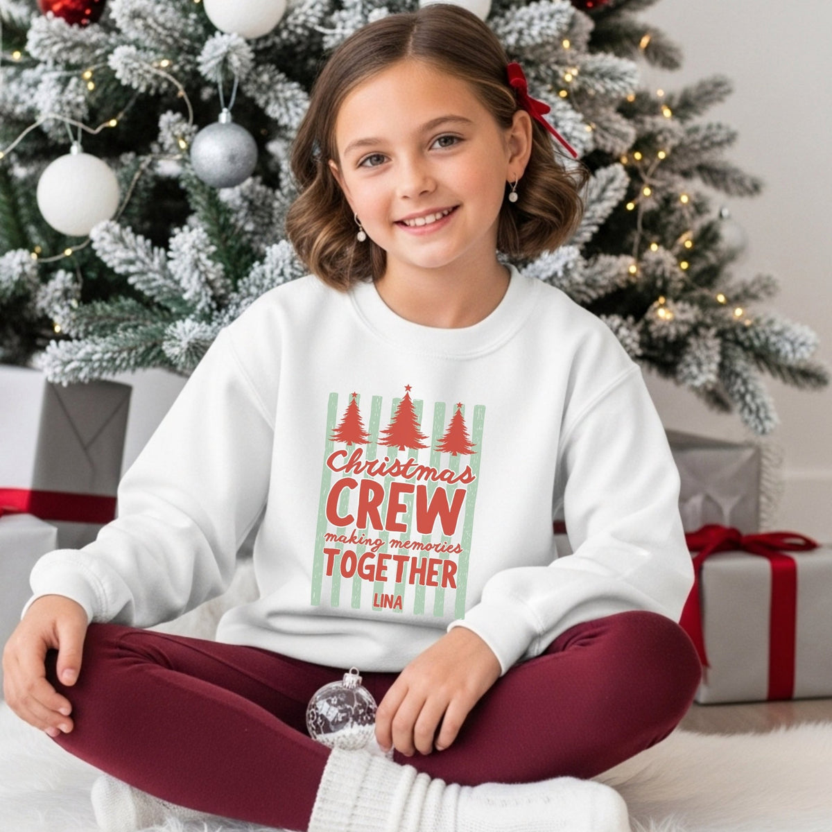 Weihnachtscrew Pullover im Partnerlook - Mamas & Minis