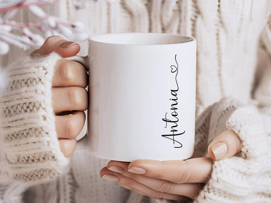 Tasse Personalisiert Geschenke für Freundin JGA Geschenk Trauzeugin Erzieherin Hebamme Geburtstagsgeschenk Personalisiertes Geschenk für sie - Mamas & Minis