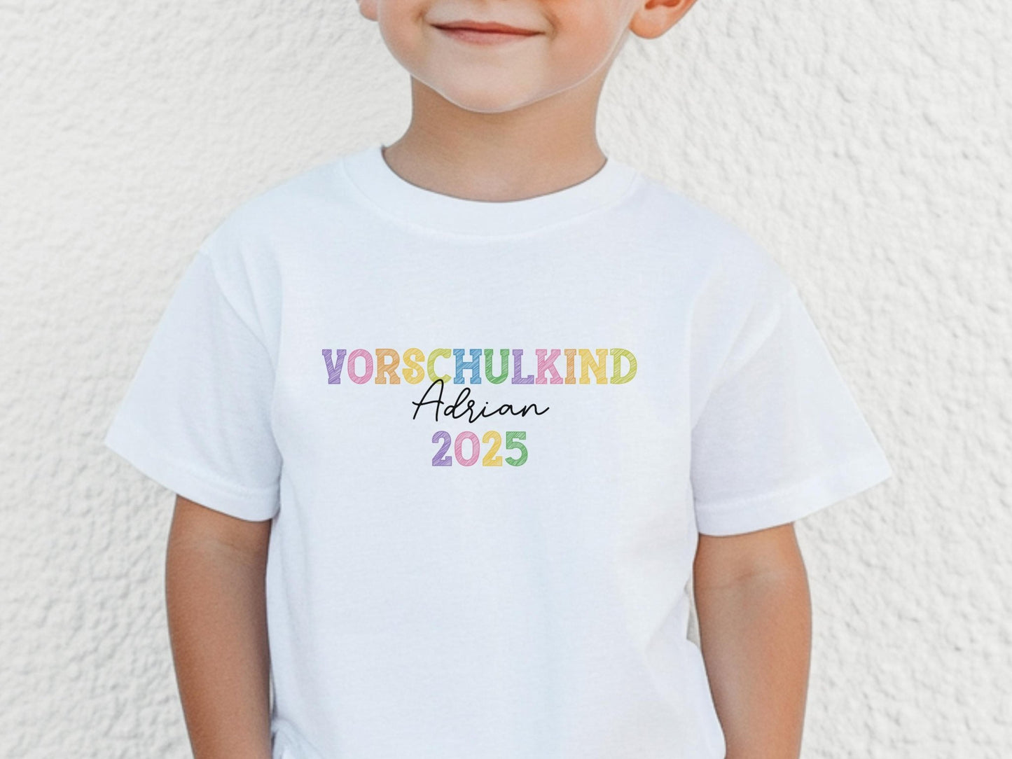 Vorschulkind Shirt Schulkind Personalisiert Einschulung Geschenk Schulanfang T-shirt Schulkind 2025 Kinder - Geschenk