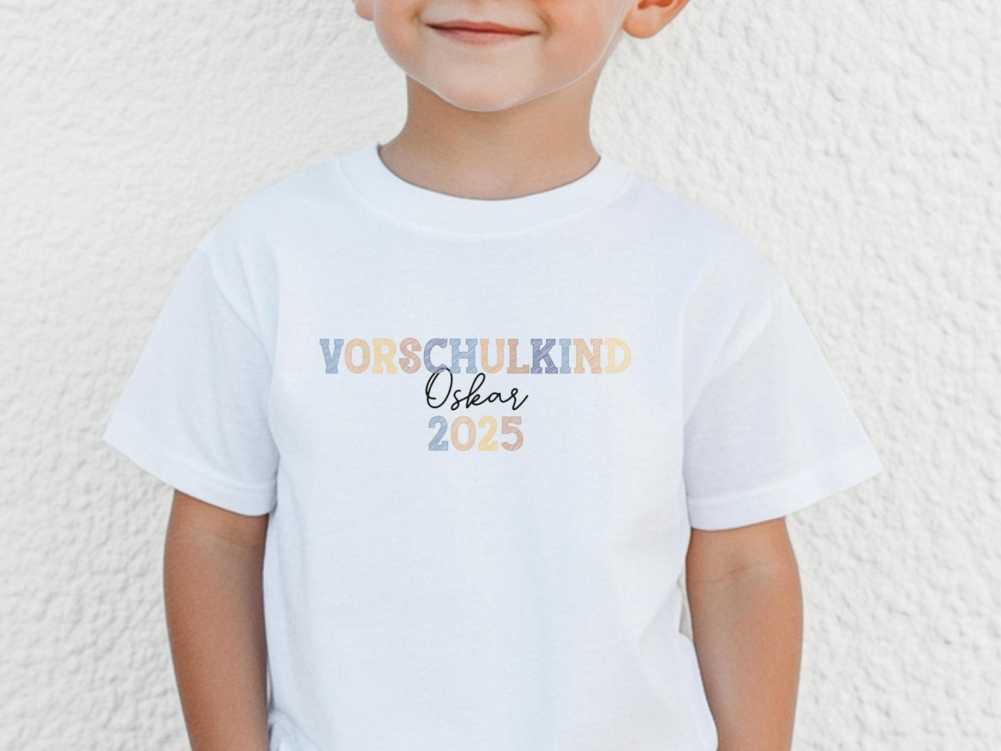 Vorschulkind Shirt Schulkind Personalisiert Einschulung Geschenk Schulanfang T-shirt Schulkind 2025 Kinder - Geschenk