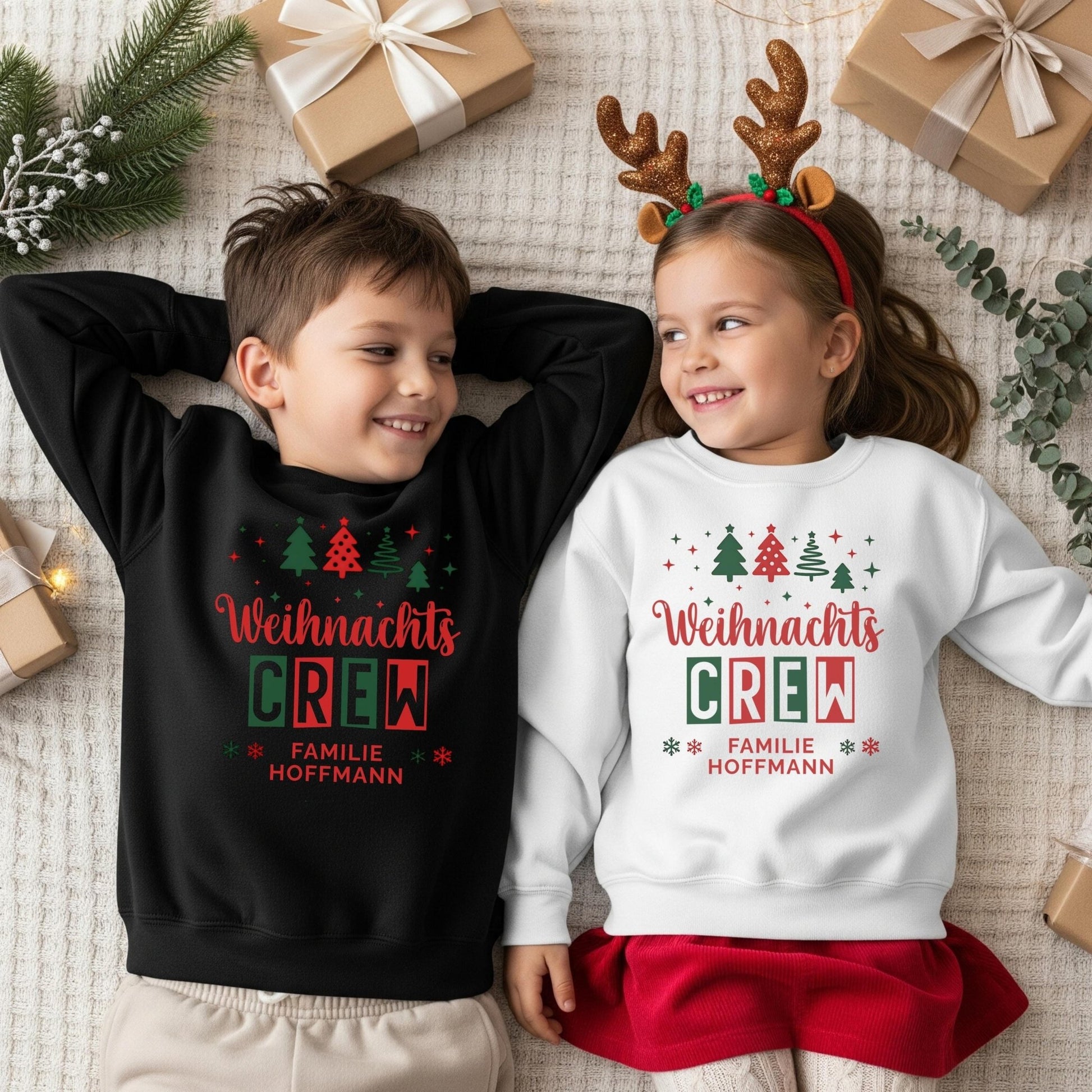 Weihnachten Shirts für die Familie – Partnerlook Outfits