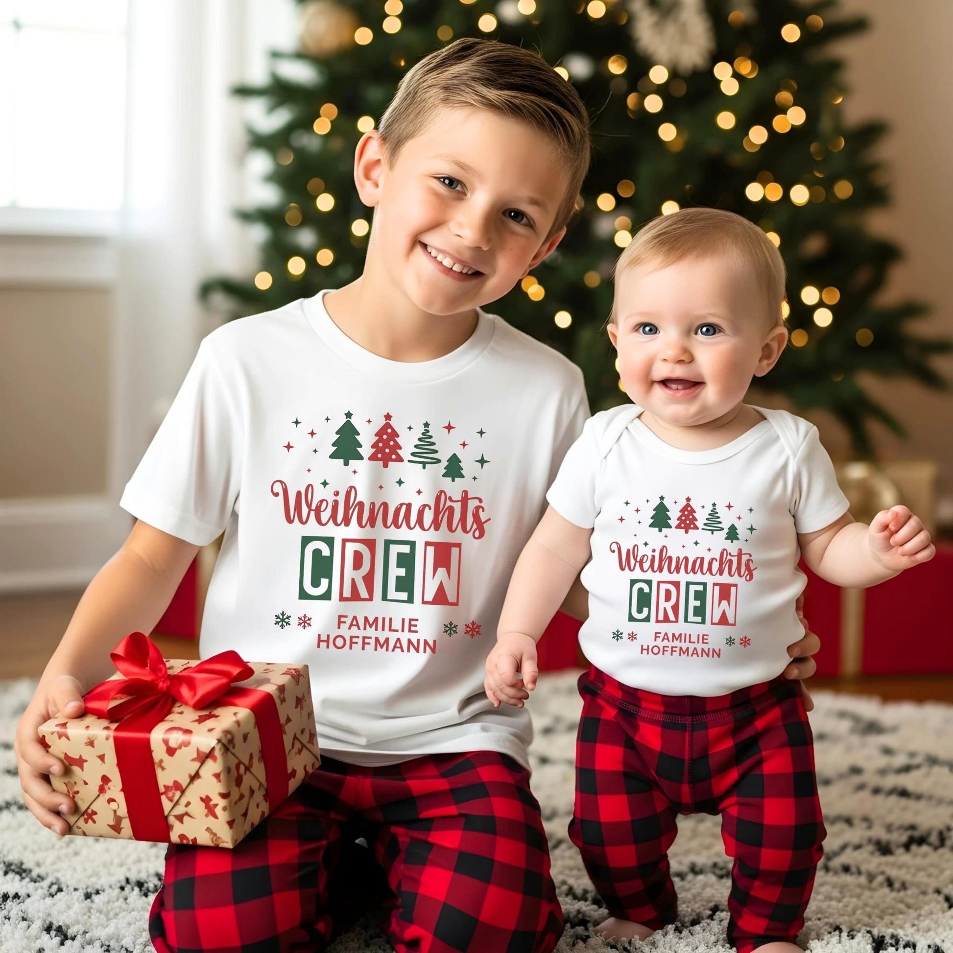 Weihnachten Shirts für die Familie – Partnerlook Outfits