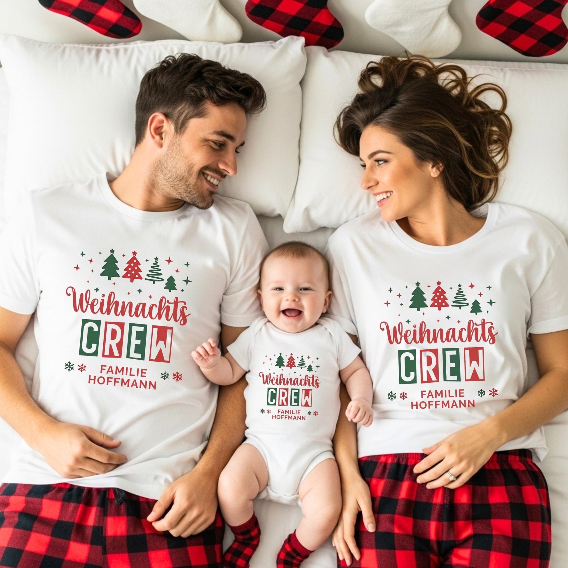 Weihnachten Shirts für die Familie – Partnerlook Outfits