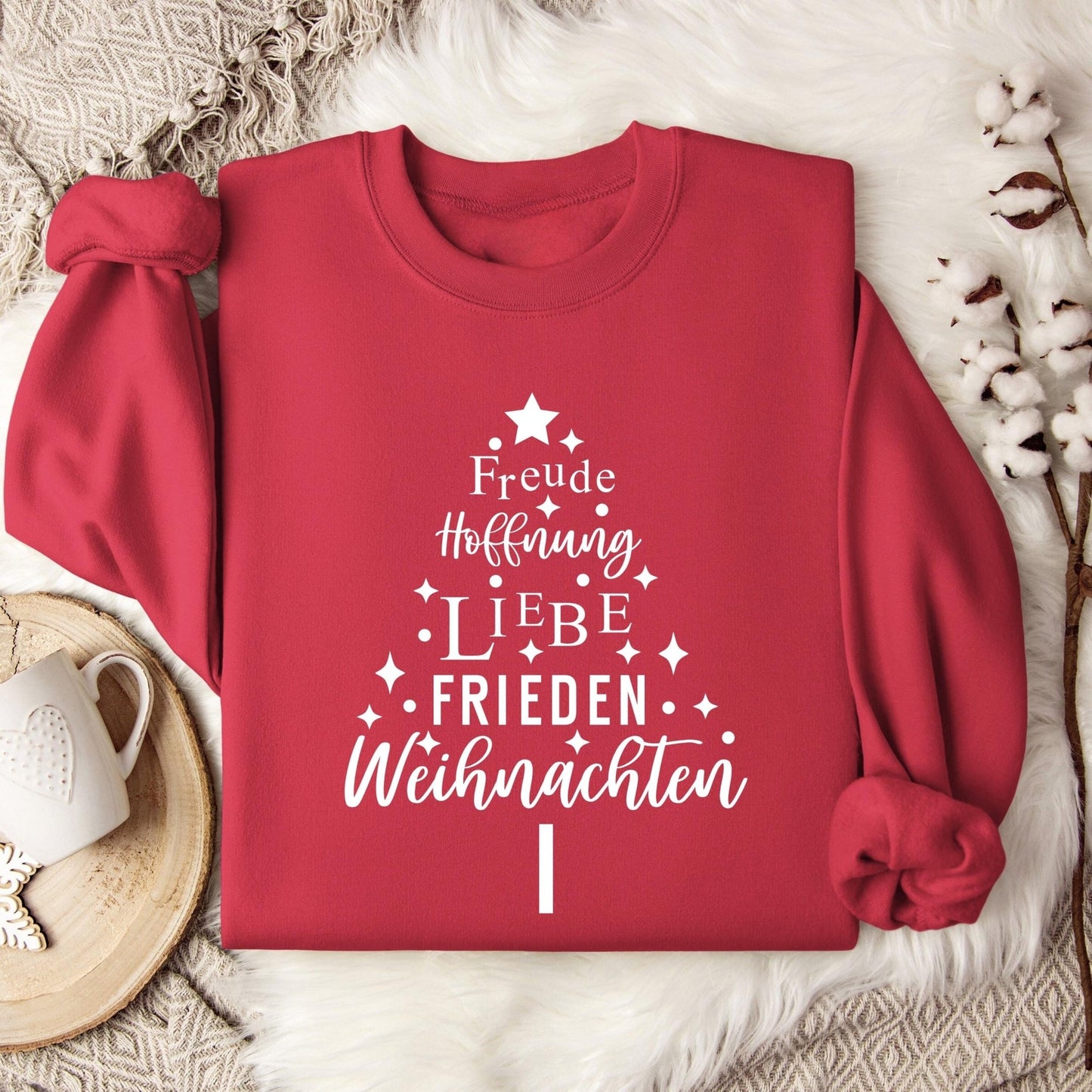 Weihnachts - Shirts für die Familie, Weihnachten - Partnerlook Shirts aus Baumwolle
