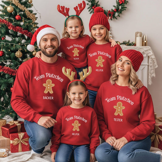 Weihnachtsoutfit für die Familie Personalisiert - Mamas & Minis