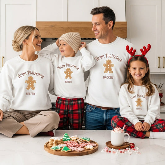 Weihnachtsoutfit für die Familie Personalisiert - Mamas & Minis