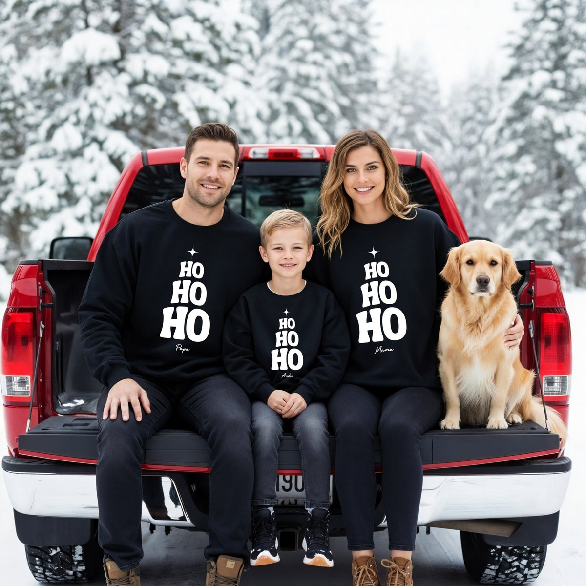 Weihnachtsoutfits für Geschwister, Mama, Papa und Baby - Mamas & Minis