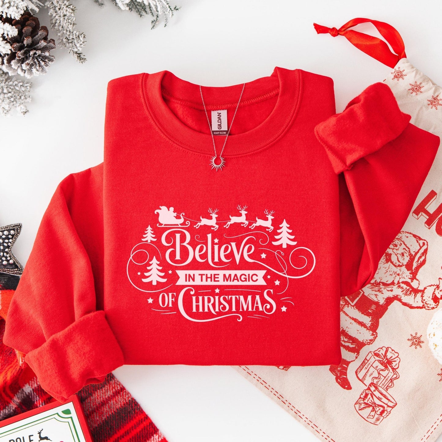 Weihnachtspullover Damen, Weihnachtsoutfits, Pullover Weihnachten Minimalistisch, Weihnachtsgeschenk für Freunden